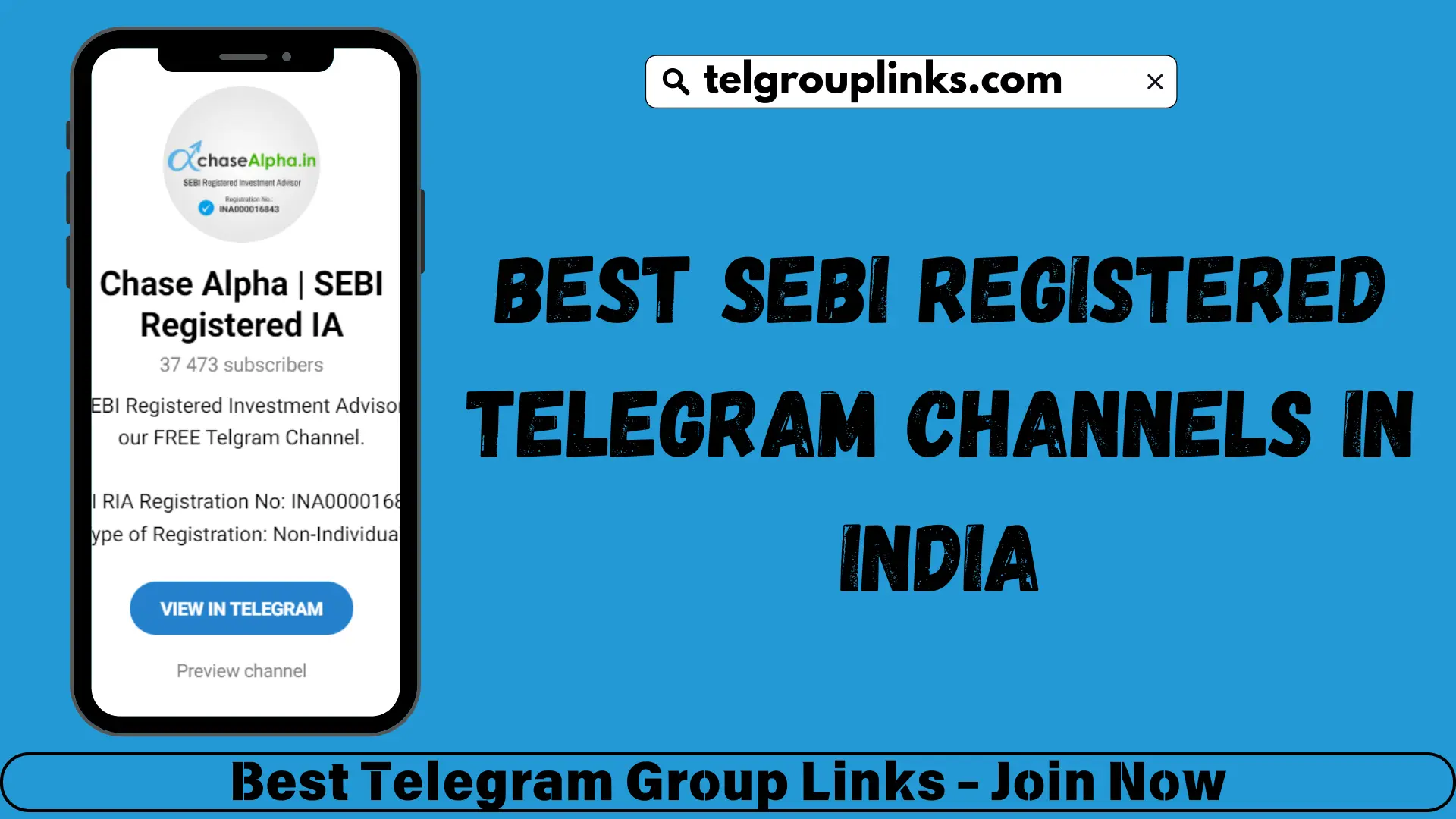 SEBI Registered Telegram Channels in India