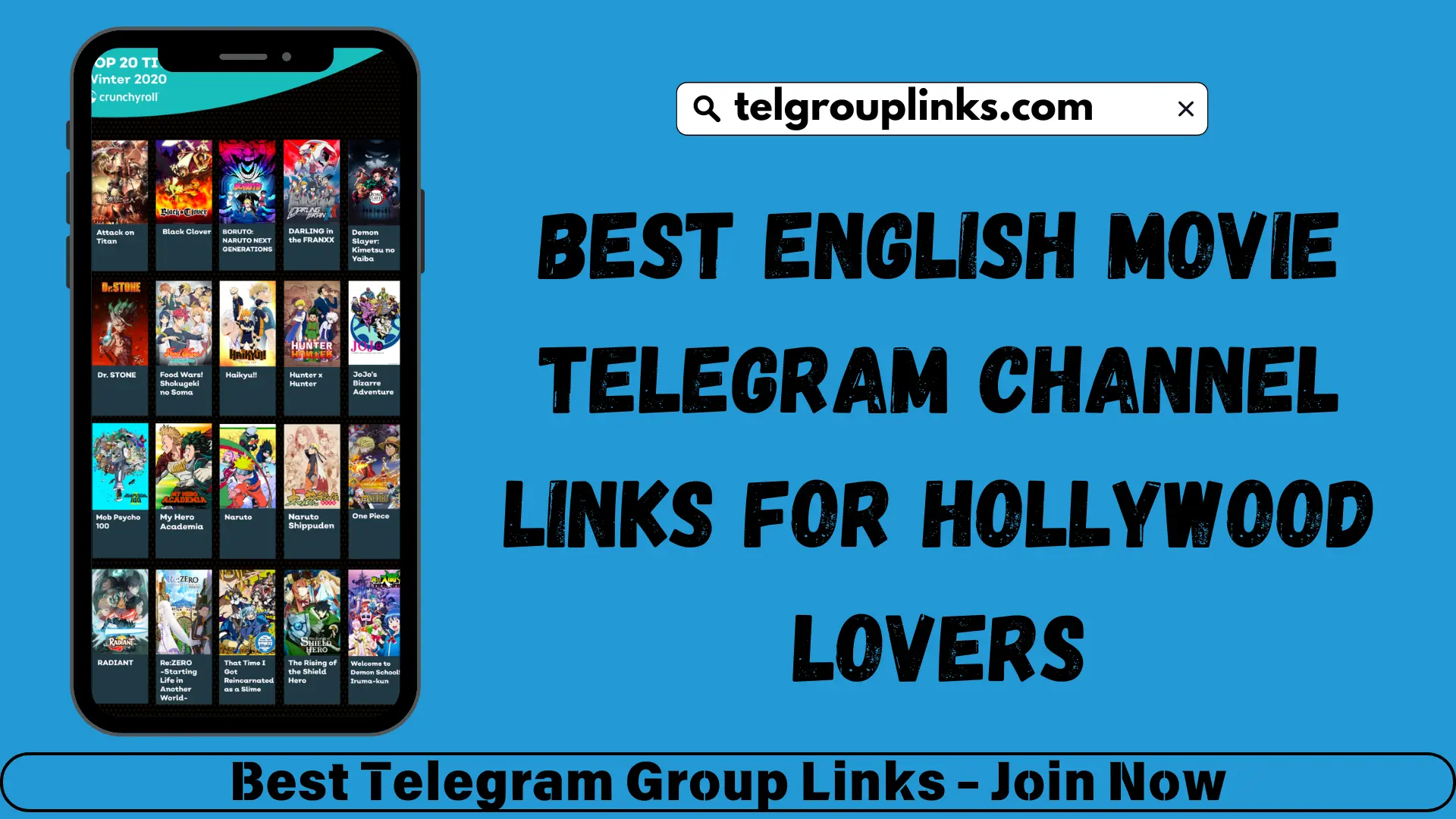 Best English Movie Telegram Channel Links For Hollywood Lovers